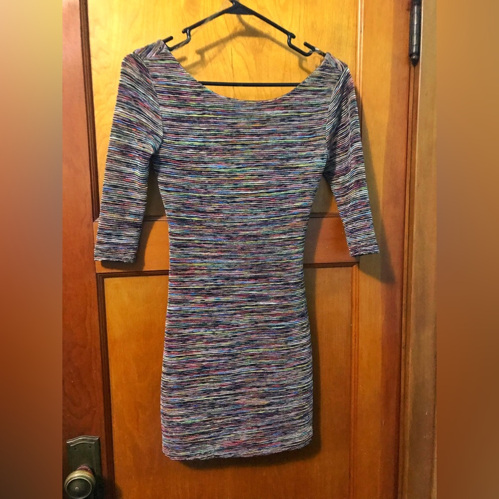 Lily Rose Scoopback Bodycon Dress. XS
